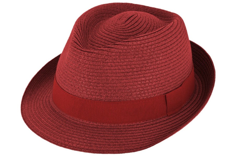 Hute Hut-Breiter | Papier Trilby Mit Ripsband Rollbar Von Hut-Breiter