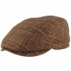 Mutzen Mayser | Mayser Glenscheck Flatcap Schurwoll-Kaschmirmix By Zechbauer Braun Gemustert