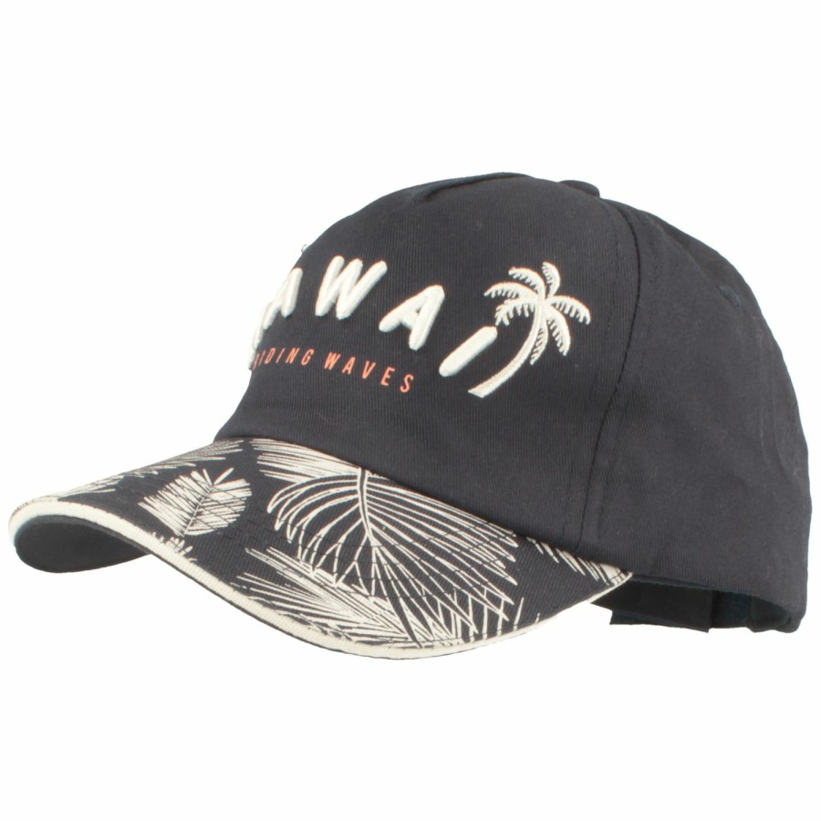 Kinder Hut-Breiter | Kinder Hawai Onesize Cap Klettverschluss Von Hut-Breiter D´Blau