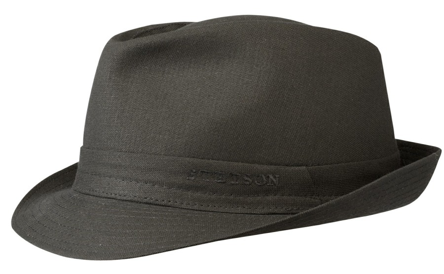 Hute Stetson | Stetson Stoffhut Cotton Mit Uv-Schutz 40+ Schwarz