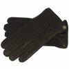 Accessoires Weikert | Weiche Handschuhe Aus Hirschleder Von Hut-Breiter Schwarz