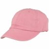 Mutzen Hut-Breiter | Baseball Cap In Washed Optik Mit Kurzem Schild Von Hut-Breiter Rosa / Quarz