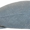 Xxl Stetson | Stetson Driver Cap Schiebermutze Aus Leinen-Baumwoll-Twill Hellblau