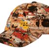 Mutzen Balke | Balke Baseball-Cap Print Bunte Hauser Rot Gemustert