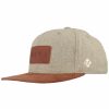 Mutzen Bavarian Caps | Bavarian Caps Flat Brim Baseball-Cap Snapback Bayerisch Schafkopf Trendgrau