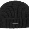 Mutzen Stetson | Stetson Beanie Merinowolle Umschlag-Strickmutze