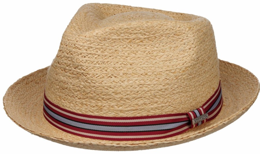 Hute Stetson | Stetson Player Raffia Mittelbeige