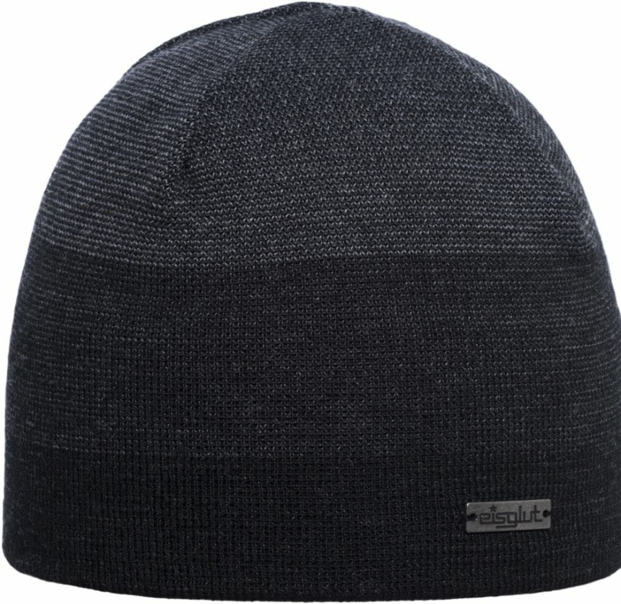 Mutzen Eisglut | Eisglut Beanie Mutze Rentona Rewoolife Mit Strichmuster