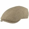 Mutzen Hut-Breiter | Melierte Sommer Flatcap Leinen & Baumwolle Von Hut-Breiter