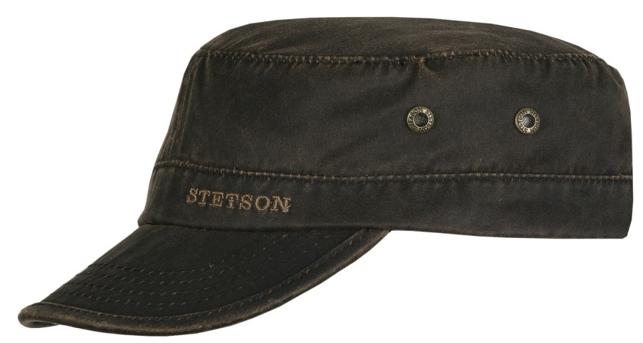 Mutzen Stetson | Stetson Cuba Cap Mit Uv-Schutz 40+ Vintage Distressed