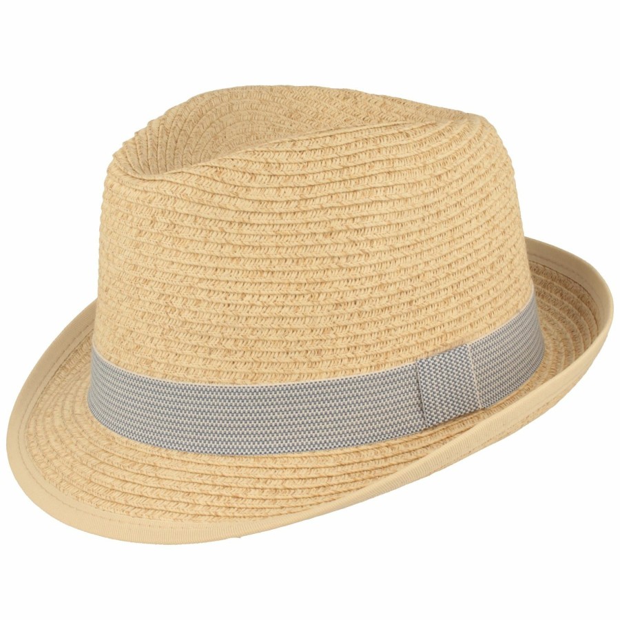 Kinder McBurn | Kinder Trilby Strohhut Mit Ripsband-Garnitur Von Hut-Breiter