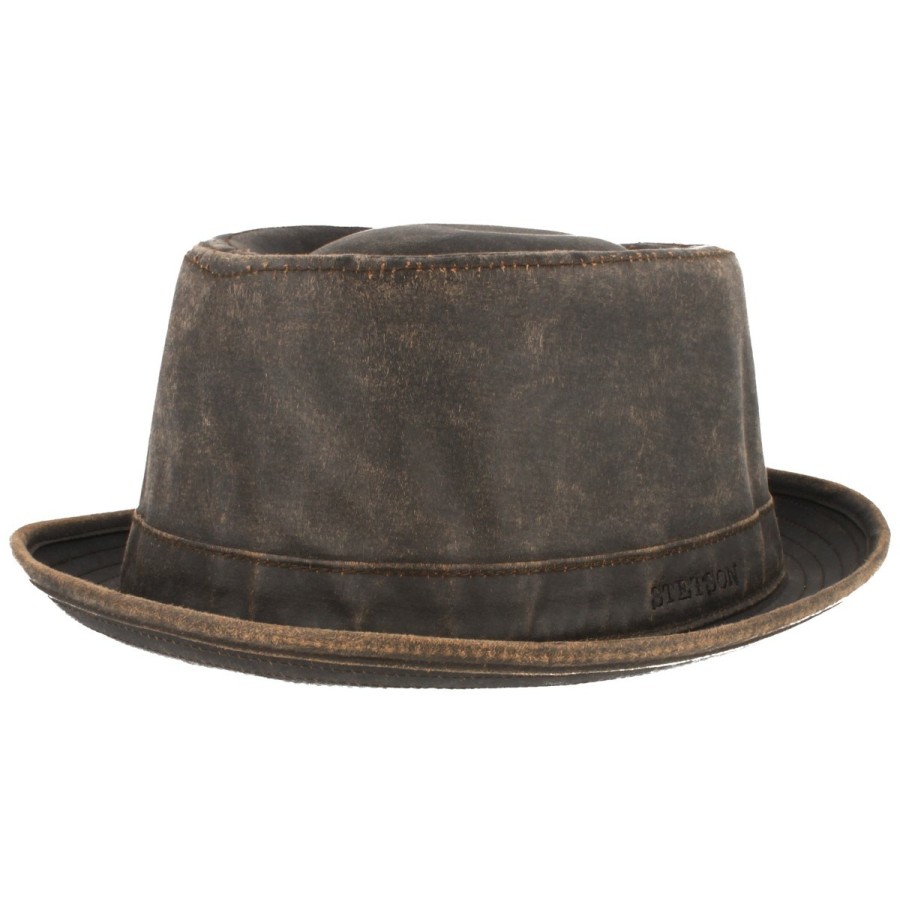 Hute Stetson | Stetson Pork Pie Mit Uv-Schutz 40+ Im Vintage-Stil