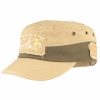 Kinder Hut-Breiter | Kinder/Jungs Army Cap Mit Graffiti-Patch Von Hut-Breiter Mittelbeige