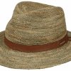 Xxl Stetson | Stetson Traveller Seagrass Crochet Mittelbeige