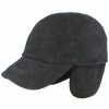 Xxl Hut-Breiter | Denim Thermolite Baseball Cap Mit Ohrenschutz Von Hut-Breiter Blau Gemustert