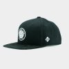 Mutzen Bavarian Caps | Bavarian-Caps Herren Baseball-Cap/Grosenverstellbar+ Wolle Schwarz Gemustert