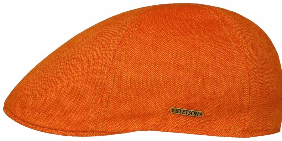 Xxl Stetson | Stetson Texas Fischgrat-Schiebermutze 100% Leinen Uv-Schutz 40