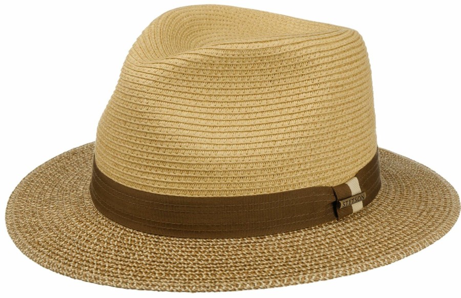 Hute Stetson | Stetson Rollbarer Traveller Toyo Uv 40+ Braun Gemustert