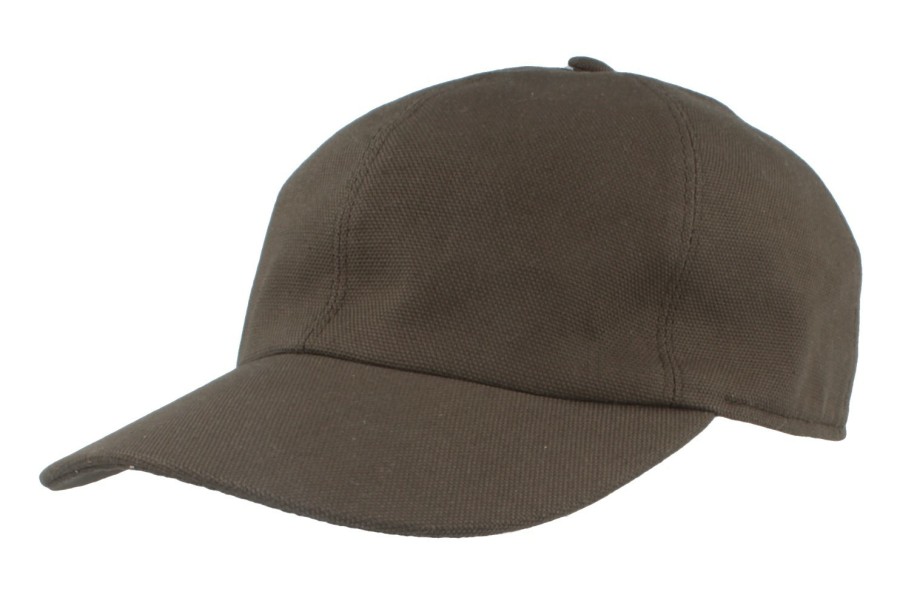 Mutzen Bullani | Bullani Baseball Cap Canvas Extra Elastisch Mit Gummizug Khaki