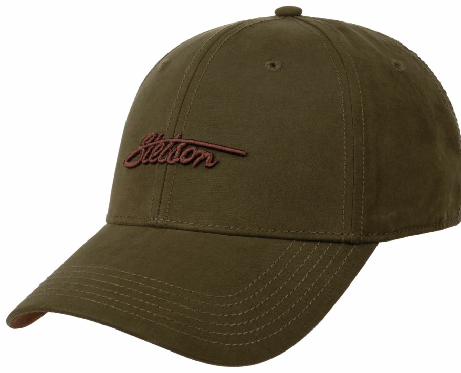 Mutzen Stetson | Stetson Wasserabweisende Baseball Cap Gewachste Baumwolle