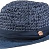 Hute Chillouts | Chillouts Leichter Und Luftiger Strohhut Trilby Aus Papier Marine