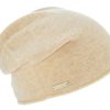 Mutzen SEEBERGER | Seeberger Strickmutze-Beanie Aus 100% Kaschmir Mit Rollrand