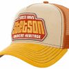 Mutzen Stetson | Stetson Trucker Cap Brickstone Gelb Gemustert