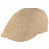 Mutzen Mayser | Mayser Sommer Leinen Schiebermutze Paddy Strukturstoff Mittelbeige