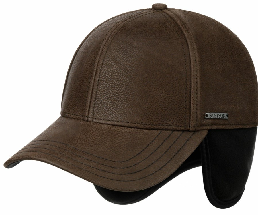 Xxl Stetson | Stetson Baseball Cap Chevrette Cowhide Mit Ohrenschutz