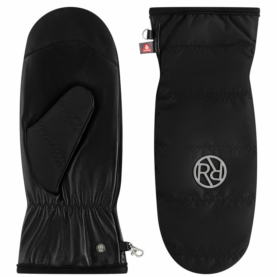 Accessoires Roeckl | Roeckl Modischer Damen Stepp-Leder-Faustling Tana Mit Touch