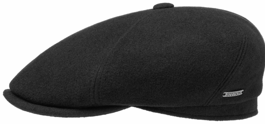 Xxl Stetson | Stetson 6-Panel Cap Wool/Cashmere Flatcap