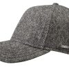 Xxl Stetson | Stetson Winter Baseball Cap Mit Fischgrat-Muster Aus Wolle