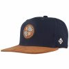 Mutzen Bavarian Caps | Bavarian Caps Flat Brim Baseball-Cap Starnberger Brauhaus Trendblau