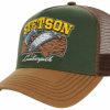 Mutzen Stetson | Stetson Trucker Baseball-Cap Lumberjack Mit Netzeinsatz Braun Gemustert