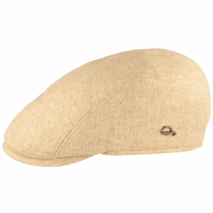 Mutzen GÖTTMANN | Gottmann Herren Sommer Flat-Cap Aus Seide Mit Uv-Schutz 40+