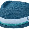 Hute Stetson | Stetson Diamond Raffia Herren Stroh-Hut Marine