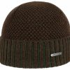 Mutzen Stetson | Stetson Beanie Strickmutze Reine Merino-Wolle Mit Umschlag