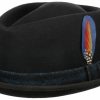 Hute Stetson | Stetson Diamond Wolle/Kaschmir Wasserabweisend Stoffband Schwarz