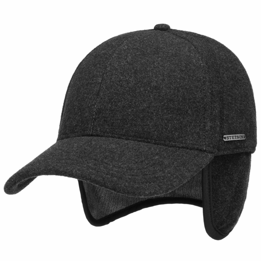 Mutzen Stetson | Stetson Baseball-Cap Mit Ohrenschutz Wolle & Cashmere