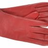 Accessoires SEEBERGER | Seeberger Leder Fingerhandschuhe Mit Langerem Schaft