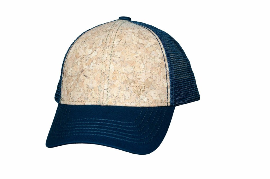 Mutzen Balke | Balke Herren Baseball Trucker-Cap Luftig Mit Korkanteil Marine