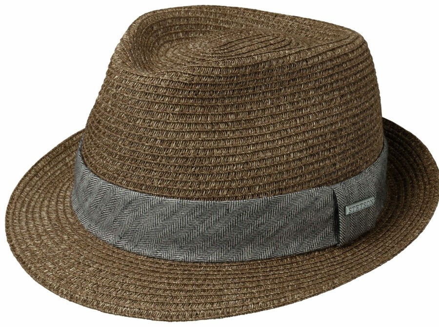 Xxl Stetson | Stetson Luftiger Trilby Toyo Strohhut Mit Garniturband