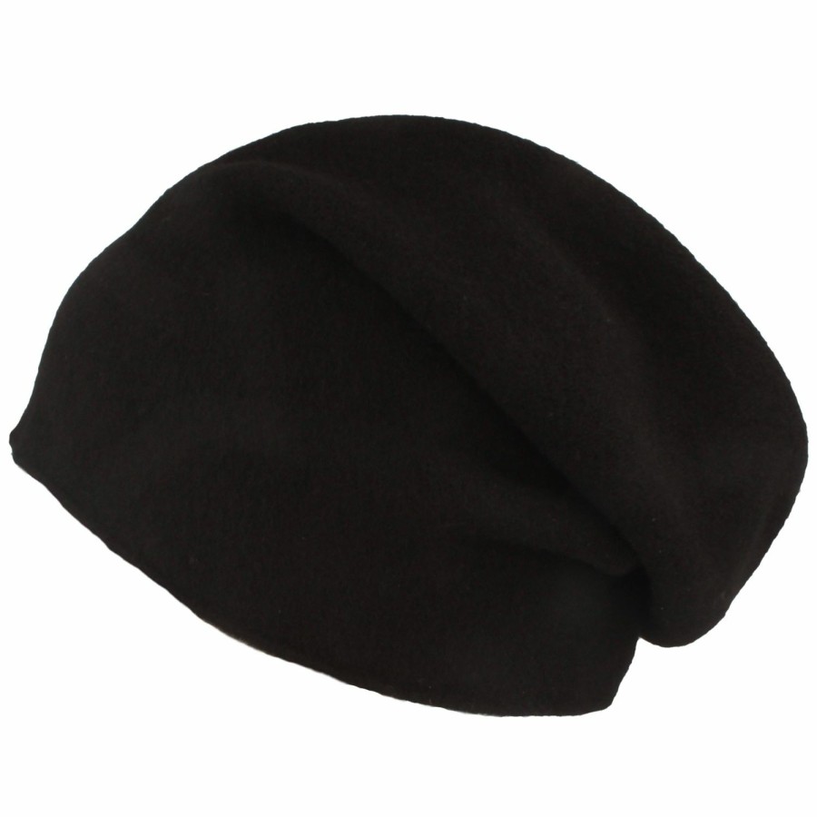 Mutzen Kopka | Kopka Nero Beanie Rollrandmutze Aus Walkstrick