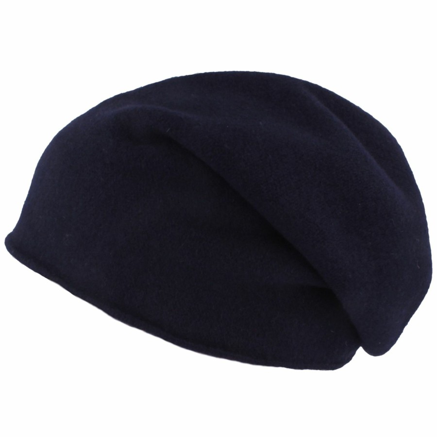 Mutzen Kopka | Kopka Nero Beanie Rollrandmutze Aus Walkstrick