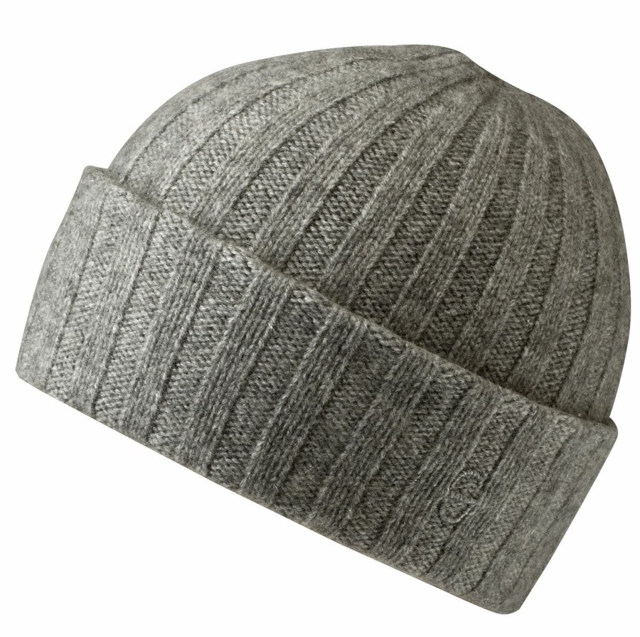 Mutzen Stetson | Stetson Beanie Strickmutze Aus 100% Kaschmir Mit Umschlag