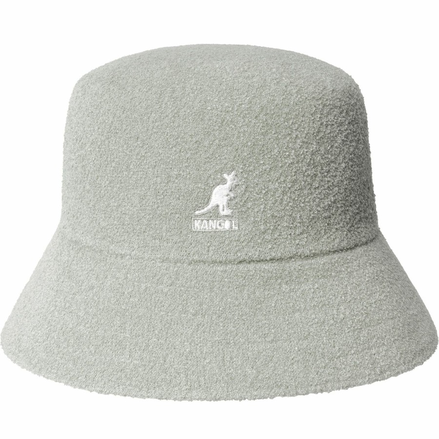 Hute Kangol | Kangol Frottee Bermuda Bucket Hat Fischerhut Mit Logo-Stick