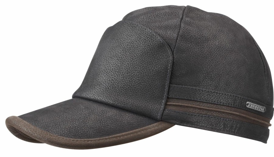 Mutzen Stetson | Stetson Byers Ledermutze Baseball-Cap Mit Ohrenschutz